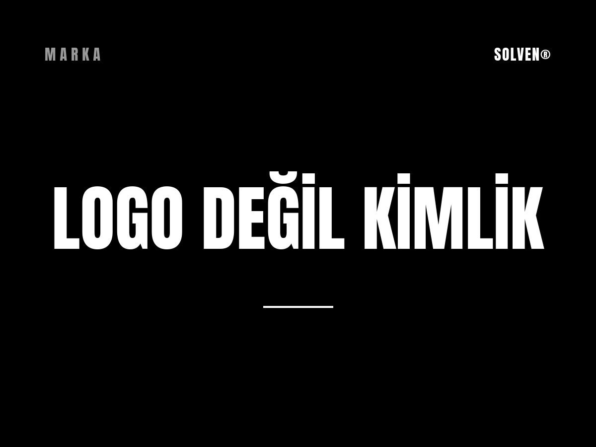 Marka: logo ile kurumsal kimlik farkı
